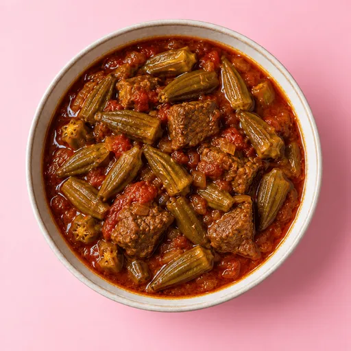 خورشت بامیه